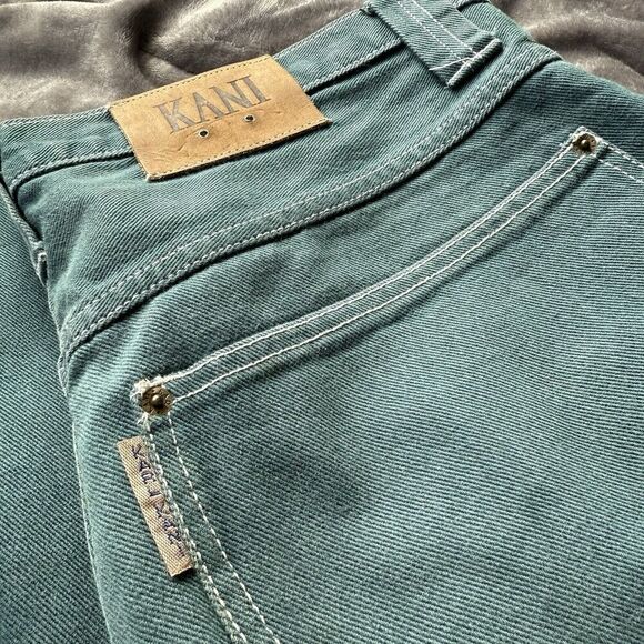 Karl Kani-jeans‎ USA Made 90s Vintage Baggy Grunge Skater Hip-Hop Urban 36x30 - Picture 1 of 11